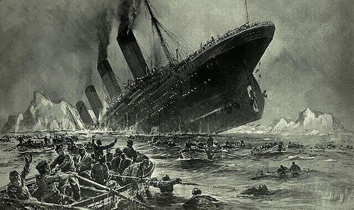 Sau khi tàu Titanic chìm xuống biển ngày 15/4/1912, hơn 1.500 hành khách thiệt mạng.
