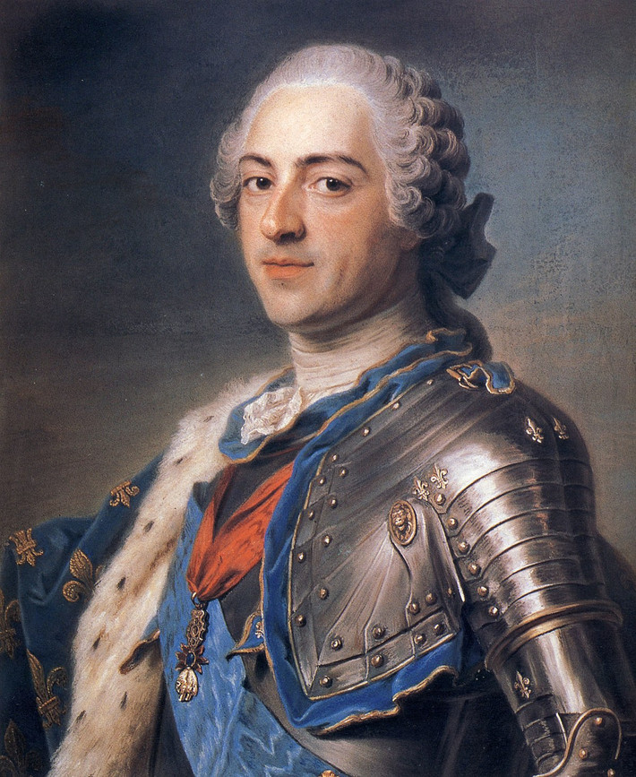 Mặc dù trị vì đất nước trong suốt 72 năm nhưng vua Louis XV của Pháp lại không hề quan tâm đến công việc triều chính mà thay vào đó chỉ đam mê nữ sắc.