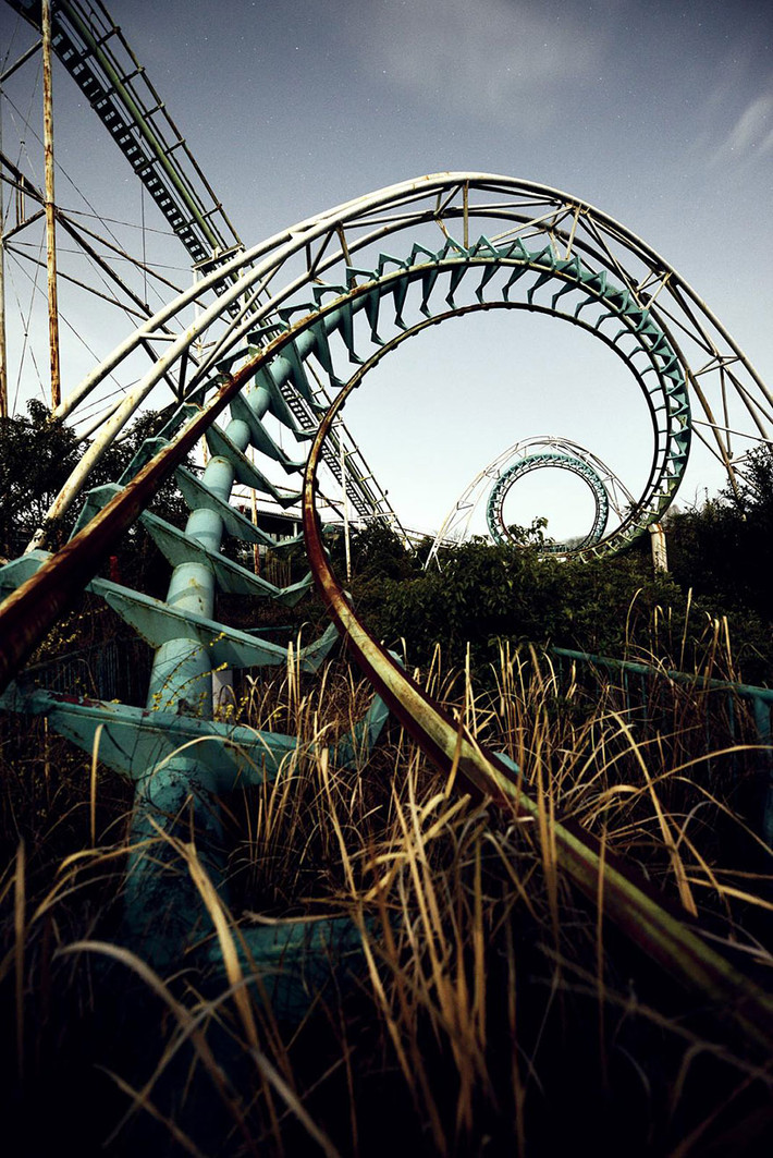 Công viên Nara Dreamland ở Nhật Bản mở cửa đón khách năm 1961. Tuy nhiên, đến năm 2016, công viên đóng cửa và không còn nhiều người lui tới.