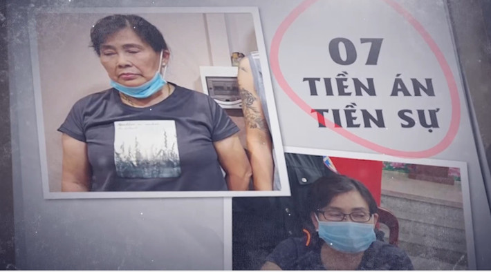Oanh “Hà” là cái tên khét tiếng trong giới giang hồ tội phạm, từng bị bắt nhiều lần trong các chuyên án ma túy lớn. Oanh Hà được biết là chị gái của bà trùm Vũ Hoàng Dung (tức Dung Hà). Năm 1986 Oanh tham gia các phi vụ lừa đảo chiếm đoạt tài sản khi bán đôla giả… Đến những năm 1990, lúc em gái út Dung “Hà” khuếch trương thanh thế, Oanh ăn theo với hoạt động cầm đồ và cho vay nặng lãi tại các sới bạc do em gái tổ chức.
