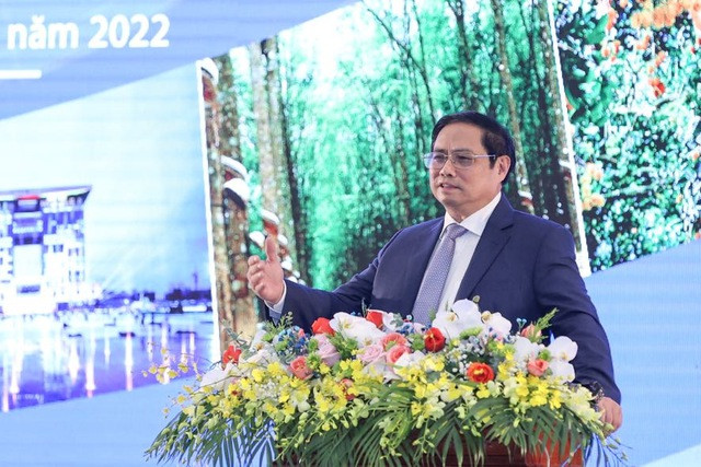 Sáng ngày 26/11, tại tỉnh Bà Rịa-Vũng Tàu, Thủ tướng Phạm Minh Chính đã chủ trì Hội nghị triển khai Chương trình hành động của Chính phủ thực hiện Nghị quyết 24-NQ/TW của Bộ Chính trị về phát triển kinh tế-xã hội, bảo đảm quốc phòng, an ninh vùng Đông Nam Bộ và xúc tiến đầu tư vùng. Tại Hội nghị, Thủ tướng đã có những phát biểu chỉ đạo quan trọng.