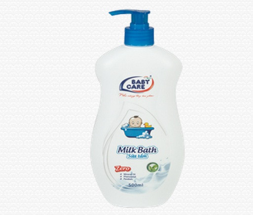 Còn đây là hình ảnh sản phẩm sữa tắm Baby Care Milk Bath.
