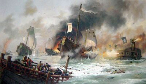 Với thiệt hại to lớn này, đội quân còn lại của Mông Cổ quay trở về nước. Từ đó về sau, Hốt Tất Liệt và những đại hãn tiếp theo của Mông Cổ từ bỏ tham vọng chinh phục Nhật Bản.