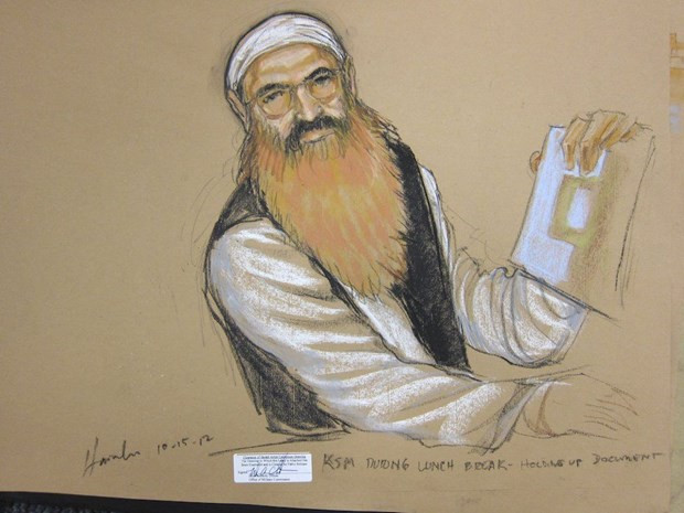 Khalid Sheikh Mohammed và các đồng phạm bị giam giữ tại nhà tù thuộc căn cứ hải quân Mỹ nằm trên vịnh Guantanamo trong gần 15 năm qua. Nếu bị kết tội thì Khalid Sheikh Mohammed và các đồng phạm có thể phải đối mặt với án tử hình vì các tội danh giết người, khủng bố và phạm tội ác chiến tranh.