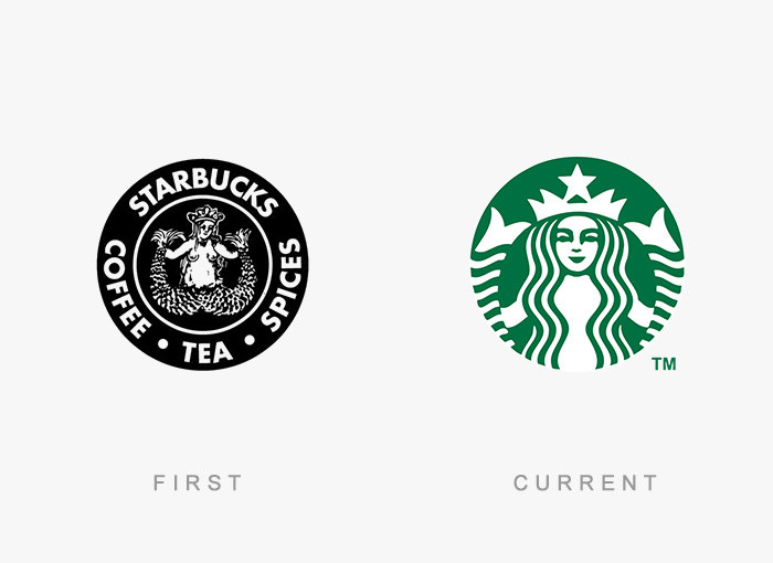 Logo ban đầu của Starbucks là hình ảnh một người phụ nữ khá sexy.