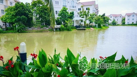 Một góc bình yên trong khu vườn nhà người đẹp.