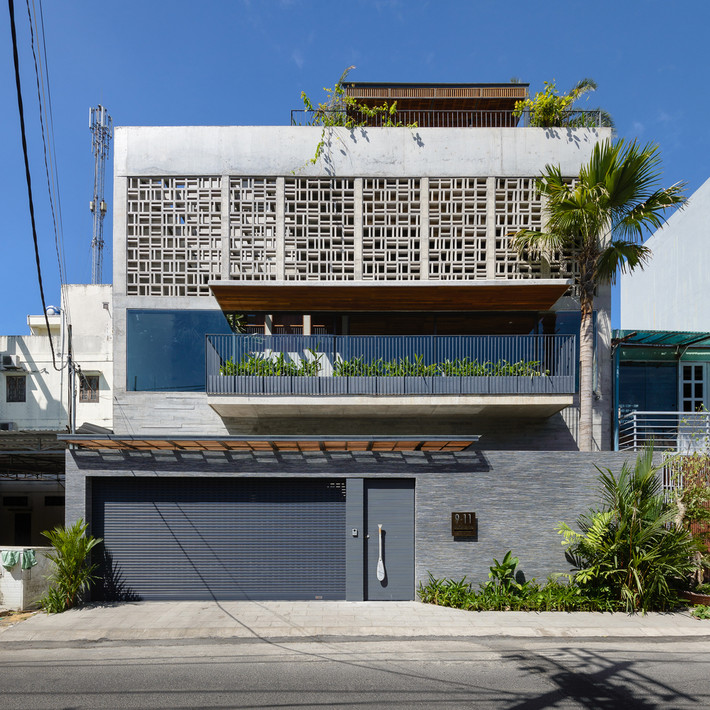 Biệt thự Thảo Điền H-House do KTS Đỗ Quốc Hiệp chủ trì thiết kế và vừa hoàn thành năm 2016.