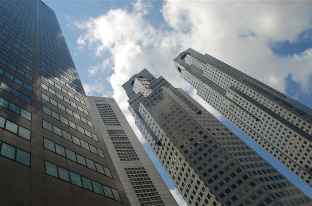 Các tòa nhà chọc trời ở Singapore không được xây vượt quá độ cao 280m.