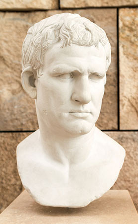 Mối quan hệ giữa Agrippa với Augustus càng gần gũi hơn khi vị tướng lừng danh của La Mã kết hôn với Julia. Cô là con gái duy nhất của hoàng đế Augustus.