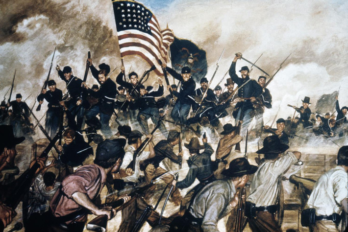 7 người sau này trở thành Tổng thống Mỹ phục vụ trong Nội chiến Mỹ gồm: Ulysses S. Grant, Rutherford B. Hayes, William McKinley, James Garfield, Benjamin Harrison, Chester A. Arthur và Andrew Johnson.