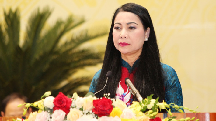 Bà Hoàng Thị Thúy Lan, Ủy viên Ban Chấp hành Trung ương Đảng, Bí thư Tỉnh uỷ, Chủ tịch Hội đồng Nhân dân tỉnh Vĩnh Phúc.