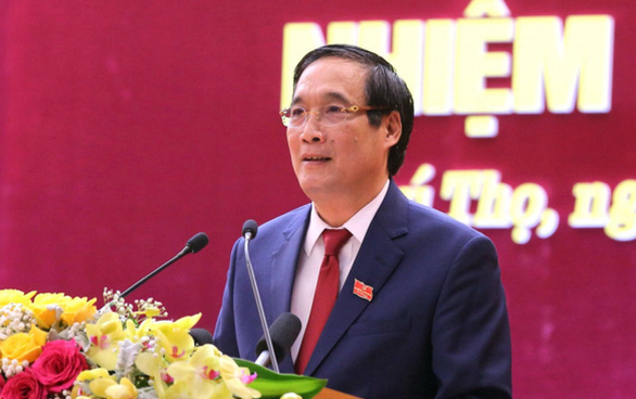 Ông Bùi Minh Châu, Ủy viên Trung ương Đảng khóa XIII, Bí thư Tỉnh ủy Phú Thọ, Chủ tịch Hội đồng nhân dân tỉnh Phú Thọ.
