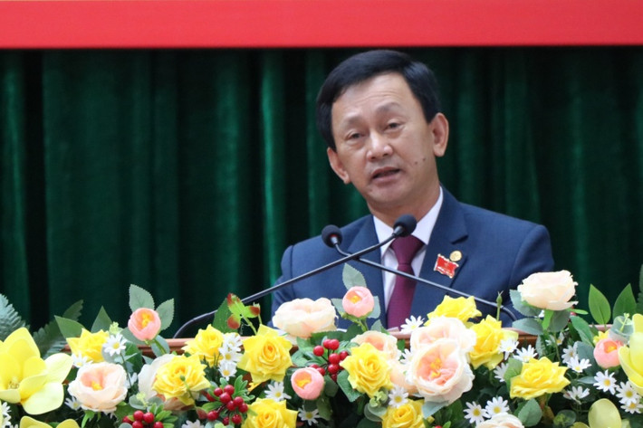 Ông Dương Văn Trang, Ủy viên Trung ương Đảng, Bí thư Tỉnh ủy, Chủ tịch Hội đồng Nhân dân tỉnh Kon Tum.