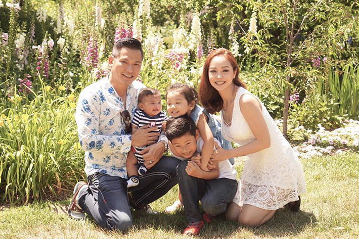 Ngoài bé Nu, Jennifer Phạm còn có bé Na - cô con gái chung với ông xã Đức Hải. Mới đây, bé Na vừa đón sinh nhật tròn 4 tuổi. Ảnh: FBNV