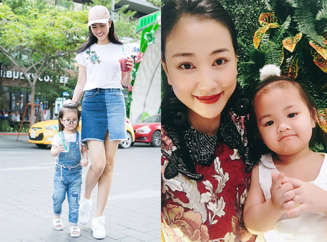Và cũng trong thời gian Maya sang Mỹ sinh con gái, thì ở Việt Nam, Chu Đăng Khoa lại cặp kè với nữ ca sĩ Hồ Ngọc Hà. Còn Maya, cô làm mẹ đơn thân, một mình nuôi dạy bé Bồ Câu. Ảnh: FBNV