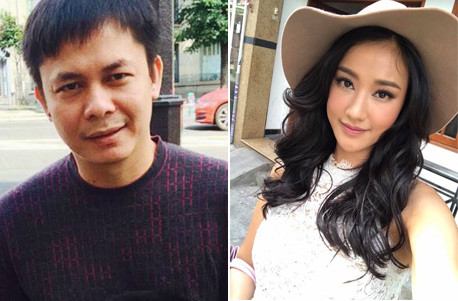 Chia tay Ngọc Thành, có tin đồn, Maya cặp kè với đại gia kim cương Chu Đăng Khoa. Đến giữa năm 2014 tin đồn rộ lên Maya đang mang bầu với Chu Đăng Khoa, người đã có vợ và hai con trai. Ảnh: FBNV