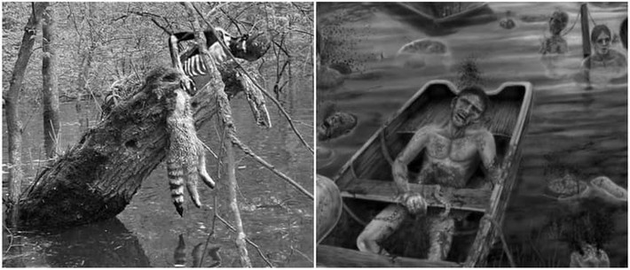 Scaphism là một trong những kiểu chết nguy hiểm nhất thời xưa. Phạm nhân sau khi bị kết tội sẽ bị đẩy và trói trên một chiếc thuyền hoặc thân cây rỗng. Họ bị ép uống một lượng lớn mật ong và sữa, gây tiêu chảy. Chiếc thuyền chở phạm nhân sẽ bị đẩy ra một hồ nước hoặc một dòng sông. Nạn nhân sẽ bị chết đói, chết khát hoặc bị nhiễm trùng do côn trùng đốt và cắn. Nạn nhân sẽ chết trong đau đớn sau nhiều ngày trải qua sự tra tấn khủng khiếp trên.