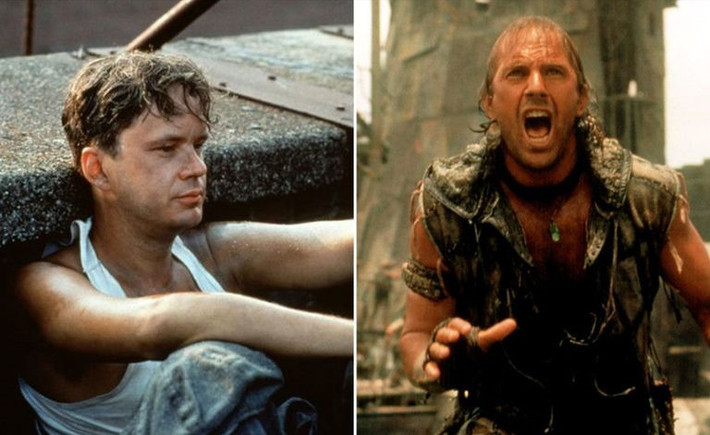 Kevin Costner: Sau những năm đầu thập niên 1990 cực kỳ thành công, đặc biệt là với Dancing with Wolves (1990), Kevin Costner nhận được lời mời từ dự án The Shawshank Redemption (1994). Thay vì đồng ý tham gia một bộ phim xuất sắc trong lịch sử điện ảnh, ông lại mải mê phát triển Waterworld (1995). Đó là bộ phim viễn tưởng lấy bối cảnh khi thế giới ngập nước, gây tranh cãi lớn về mặt nội dung, cũng như bị khán giả thờ ơ tại phòng vé. Có một điều thú vị rằng cả Tom Hanks lẫn Brad Pitt cũng đều từ chối The Shawshank Redemption. Nhưng họ sau đó vẫn tìm thấy vinh quang nhờ lần lượt Forrest Gump (1994) và Interview with the Vampire (1994).