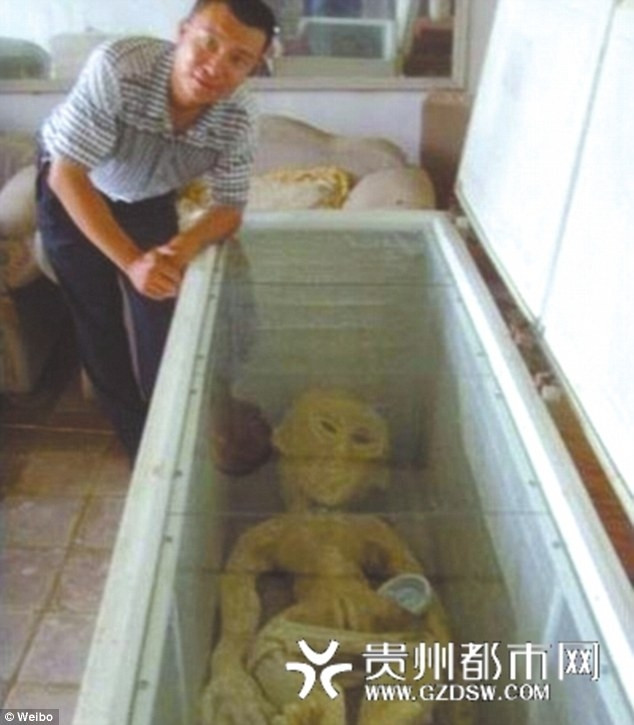 Tại cơ quan điều tra, Li thú nhận là một fan của UFO và ảnh chụp xác người ngoài hành tinh đã đăng lên mạng là giả. Người này giải thích việc làm của mình là vì muốn mọi người tin rằng sinh vật ngoài Trái đất có thật.