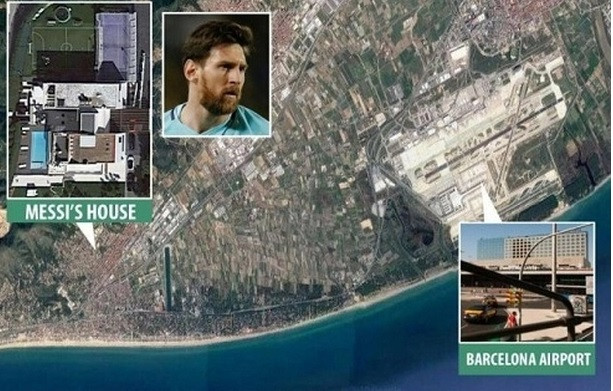 Vậy nên, các máy bay khi đến và rời sân bay El Prat đều phải bay theo đường vòng nhỏ ra khu vực Địa Trung Hải để tránh khu vực mà quần thể công viên hoang dã Del Garraf tọa lạc.
