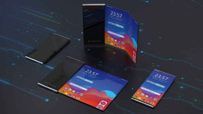 Ở chế độ thông thường, thiết bị có kích thước như smartphone truyền thống nhưng có thể mở rộng không gian hiển thị qua hệ thống truyền động bên trong.