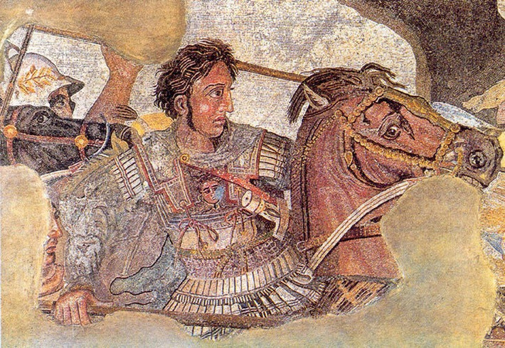 Là hoàng đế của vương quốc Macedonia, Alexander đại đế (356 - 323 trước Công nguyên) được ca ngợi là thiên tài quân sự. Trong suốt sự nghiệp nhà binh, ông chưa từng nếm mùi thất bại.