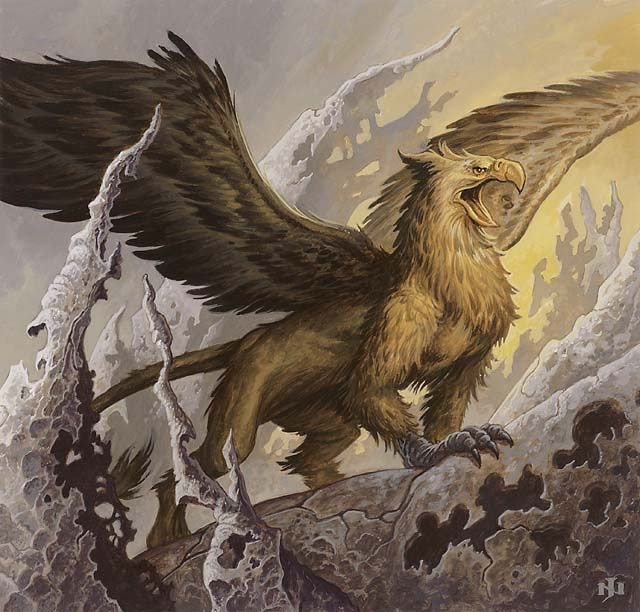 Quái vật Griffin được xem là vua của các loài động vật vì cơ thể của nó được tổng hợp từ chúa sơn lâm và vua của các loài chim.