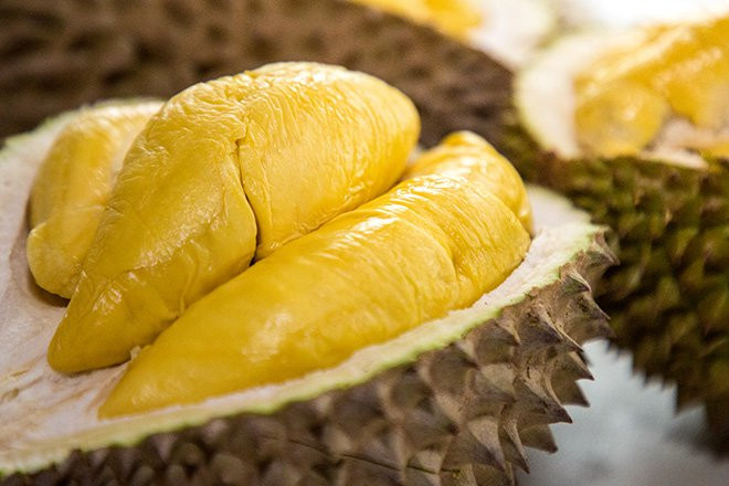 Sầu riêng: Có khả năng chống lão hóa, làm đẹp da và tăng cường trí nhớ rất tốt. Không chỉ thế, sầu riêng còn có công dụng tuyệt vời trong việc chữa liệt dương ở nam giới và tăng hưng phấn ở cả hai giới.