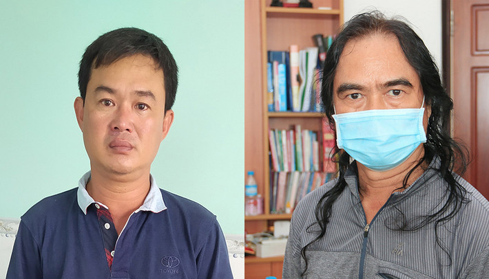 Lưu Bá Phúc và Nguyễn Thanh Hùng.