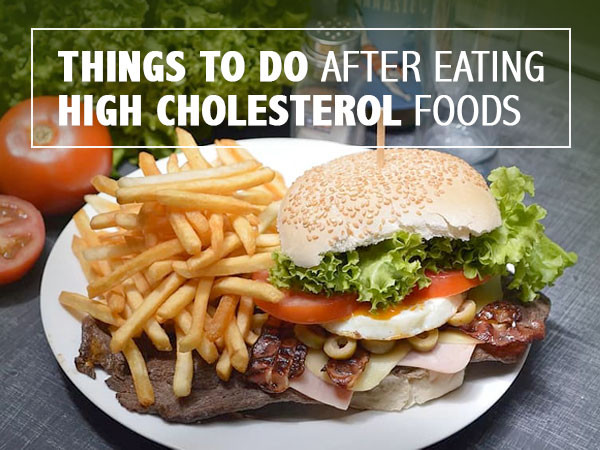 Thực phẩm giàu cholesterol như bánh pizza và bánh mì kẹp thịt cũng chứa nhiều axit béo bão hòa, làm tăng gấp đôi nguy cơ mắc bệnh tim cùng với các bệnh khác như tăng huyết áp và tiểu đường. Do đó, bạn nên làm những điều này sau khi ăn thực phẩm giàu cholesterol.