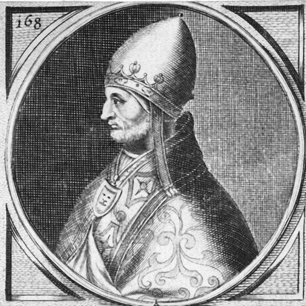 Giáo hoàng Adrian IV tên thật là Nicholas Breakspear. Ông trở thành Đức Giáo hoàng vào năm 1154 và giữ cương vị này cho đến khi qua đời.