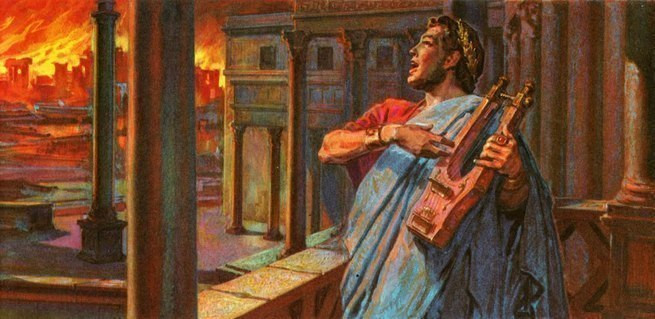 Theo quan điểm này, một số chuyên gia cho hay vào thời điểm bắt đầu xảy ra vụ đại hỏa hoạn, Nero không có mặt ở Rome.