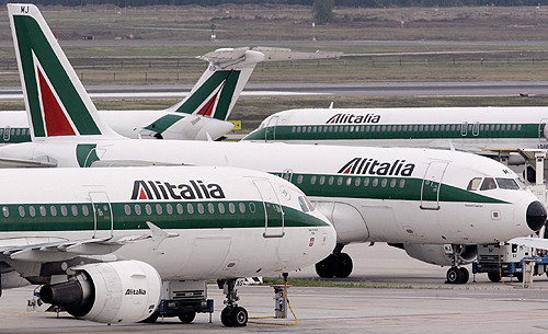 Hãng hàng không của Ý Alitalia với 2.636 chuyến bay trễ giờ.