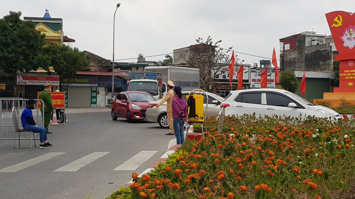 Lực lượng kiểm soát rất nghiêm túc, không để lọt trường hợp không có lý do chính đáng qua chốt.