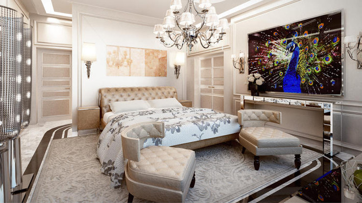 Một phòng hạng Designer Suite ở Reverie Saigon.