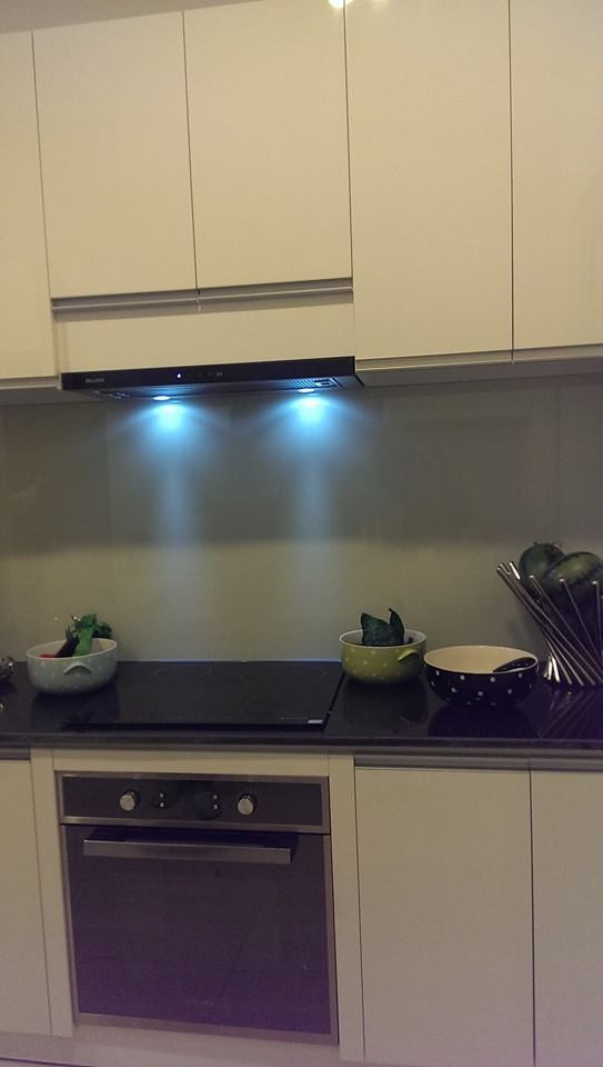 Khu vực bếp nấu ăn khá đơn giản và tiện dụng.