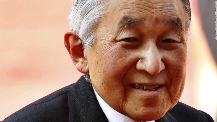 Nhật hoàng Akihito sinh ngày 23/12/1933 tại Tokyo, Nhật Bản. Ông là con trai của Thiên hoàng Hirohito và Hoàng hậu Nagako Kuni.