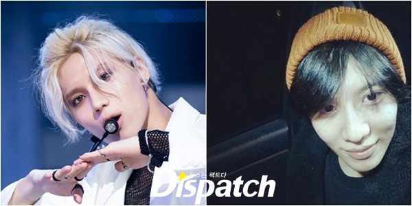 Nhờ trang điểm Taemin nhìn trông đẹp trai hơn rất nhiều so với khi để mặt mộc.