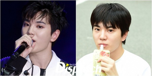 Sungjong biến hình với lớp trang điểm dày cộp.