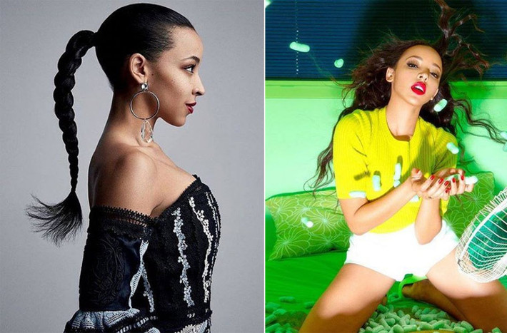 Nguồn tin cho hay họ đã vài lần hẹn hò với nhau. Calvin gặp Tinashe lần đầu ở studio vào năm 2014 khi họ hợp tác trong bài hát Dollar Sings.