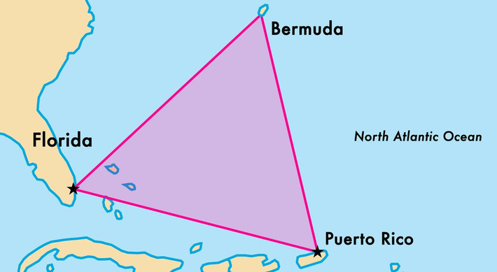 Những du khách bị thu hút bởi những cái chết bí ẩn liên quan tới tam giác Bermuda được khuyến cáo không nên ghé thăm đảo mới này.