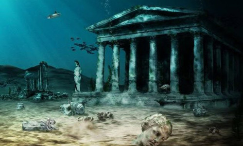 Thành phố huyền thoại Atlantis được miêu tả là một kỳ quan kiến trúc, với những công trình to lớn được xây dựng quanh đồi Cleito. Đây là nơi người vợ của thần Poseidon sinh sống.