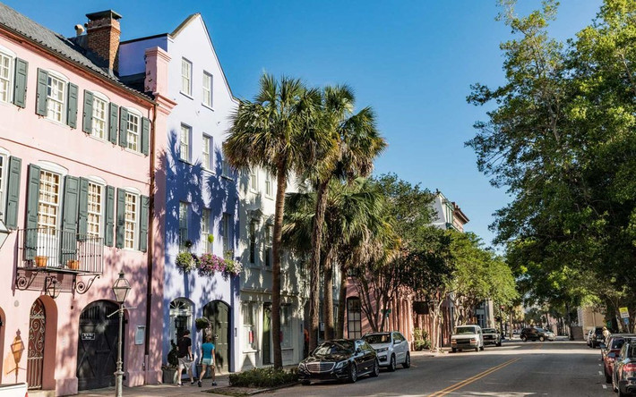 Charleston, South Carolina đứng ở vị trí thứ hai.