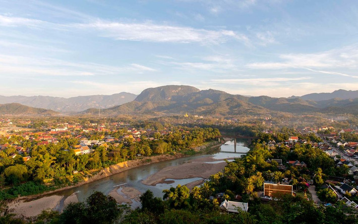 Luang Prabang ở Lào.