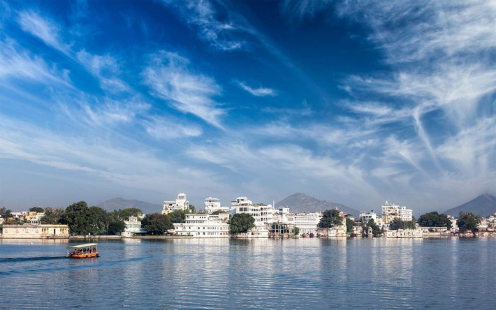 Udaipur ở Ấn Độ.