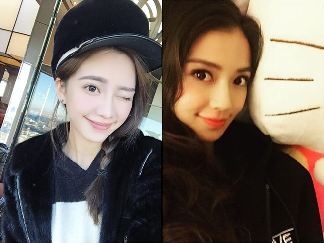 Ying sở hữu đôi mắt to tròn và nụ cười tươi tắn. Ở nhiều góc chụp, hot girl được nhận xét khá giống nữ diễn viên Angelababy.