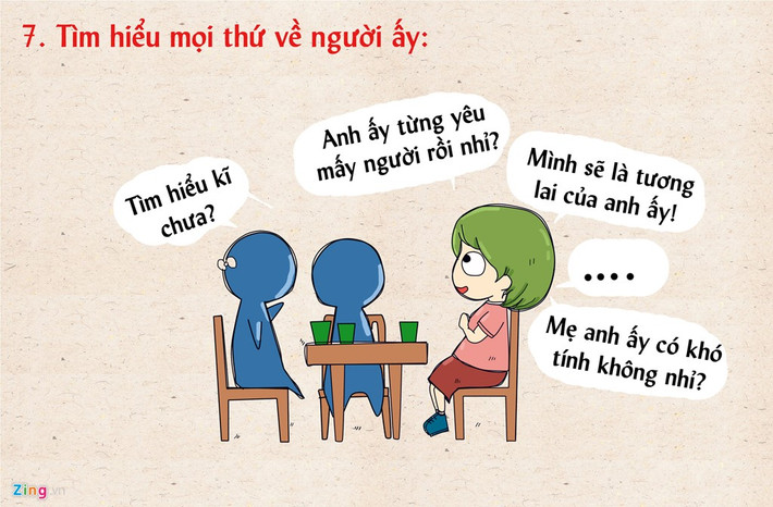 Bất kỳ chủ đề nào liên quan đến chàng, nàng đều có hứng thú và muốn biết tường tận.