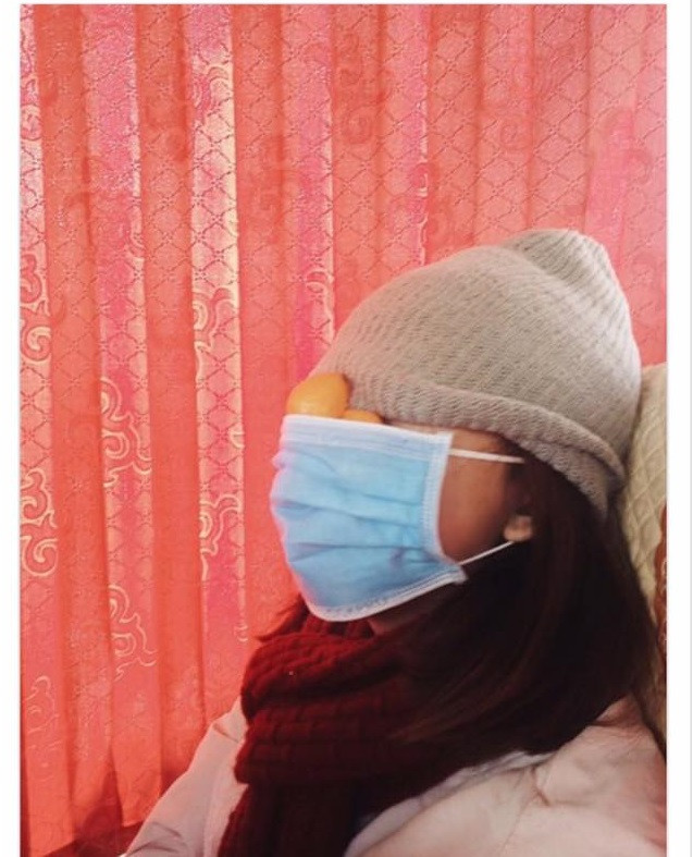 Một cách để không say xe.