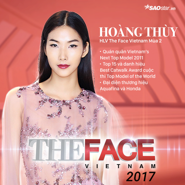 Thành công nhất của Hoàng Thùy có lẽ là chiếc ghế HLV của The Face 2017. Chiếc ghế này đã đưa tên tuổi cô bùng nổ hơn bao giờ hết. Hiện giờ, chưa biết đội của HLV nào sẽ thắng nhưng Hoàng Thùy đã nắm chắc được lượng fan khá lớn từ khi chương trình phát sóng. Ảnh: Yannews.