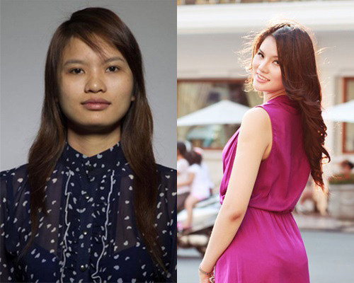 Sau khi bước ra từ cuộc thi, Lê Phương có phần được nhắc đến nhiều trên mặt báo hơn Hoàng Thùy. Từ việc cô "tham vàng bỏ ngãi" ly hôn người chồng thứ nhất, cho đến chuyện cô phẫu thuật thẩm mỹ để không còn là "gái quê" Lê Phương như ngày nào. Ảnh: Vietbao.